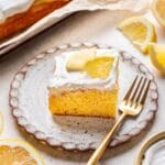 Easy Lemon Poke Cake Recipe