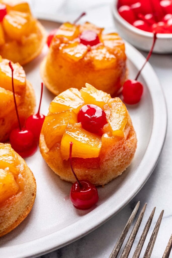 Pineapple Upside Down Cupcakes