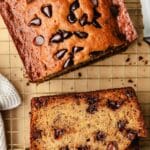 Banana Bread with Chocolate Chips
