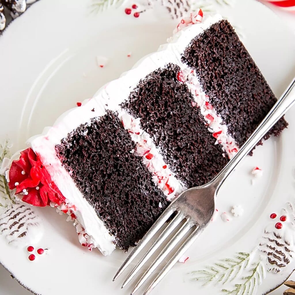 Chocolate Peppermint Cake