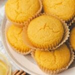 Honey Cornbread Muffins
