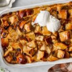 Delicious Bread Pudding with Rich Butter Rum Sauce Recipe
