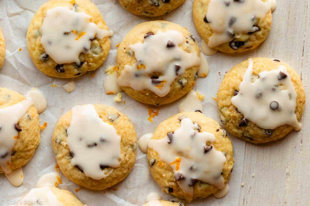 Orange Chocolate Chip Ricotta Cookies Recipe