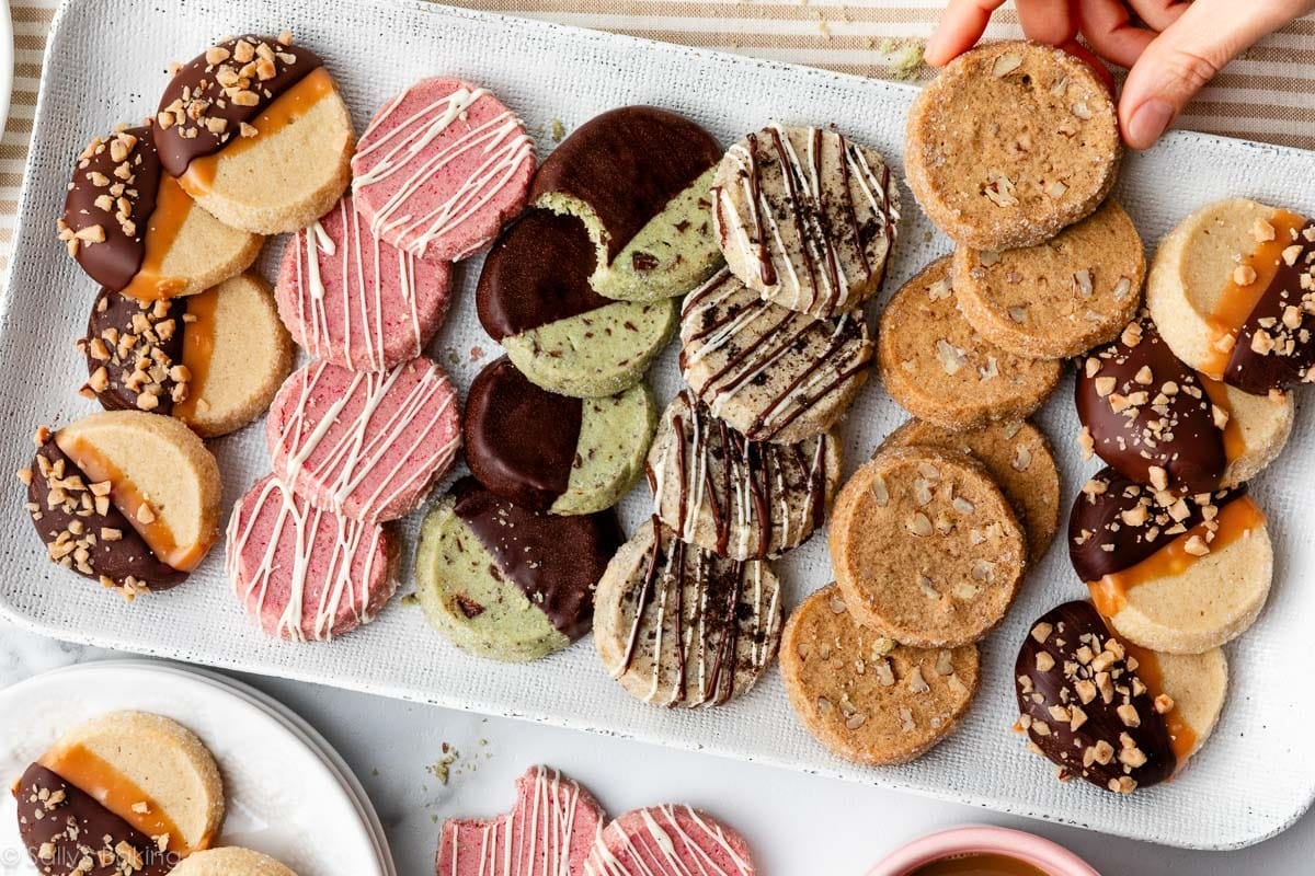 Delicious Icebox Slice & Bake Cookie Dough: 5 Flavor Options