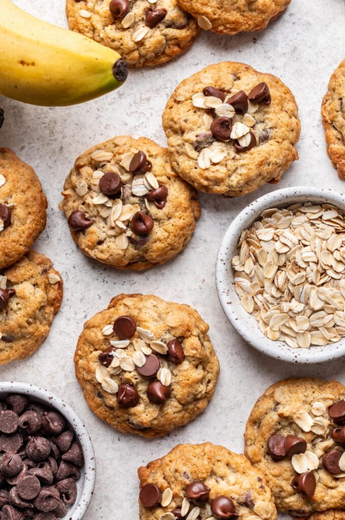 Delicious Banana Oatmeal Cookies Recipe