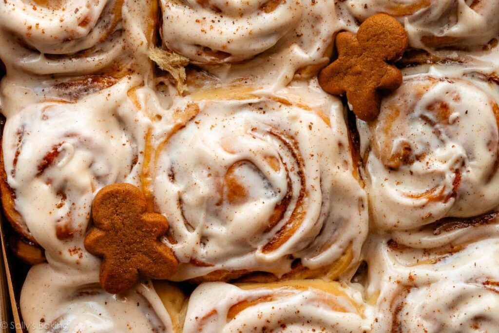 Make-Ahead Gingerbread Cinnamon Rolls Recipe